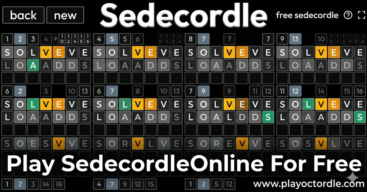 Sedecordle