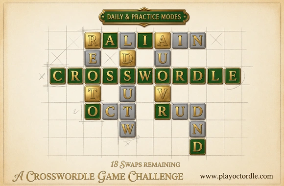 Crosswordle puzzle game