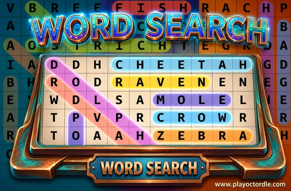Word Search puzzle game