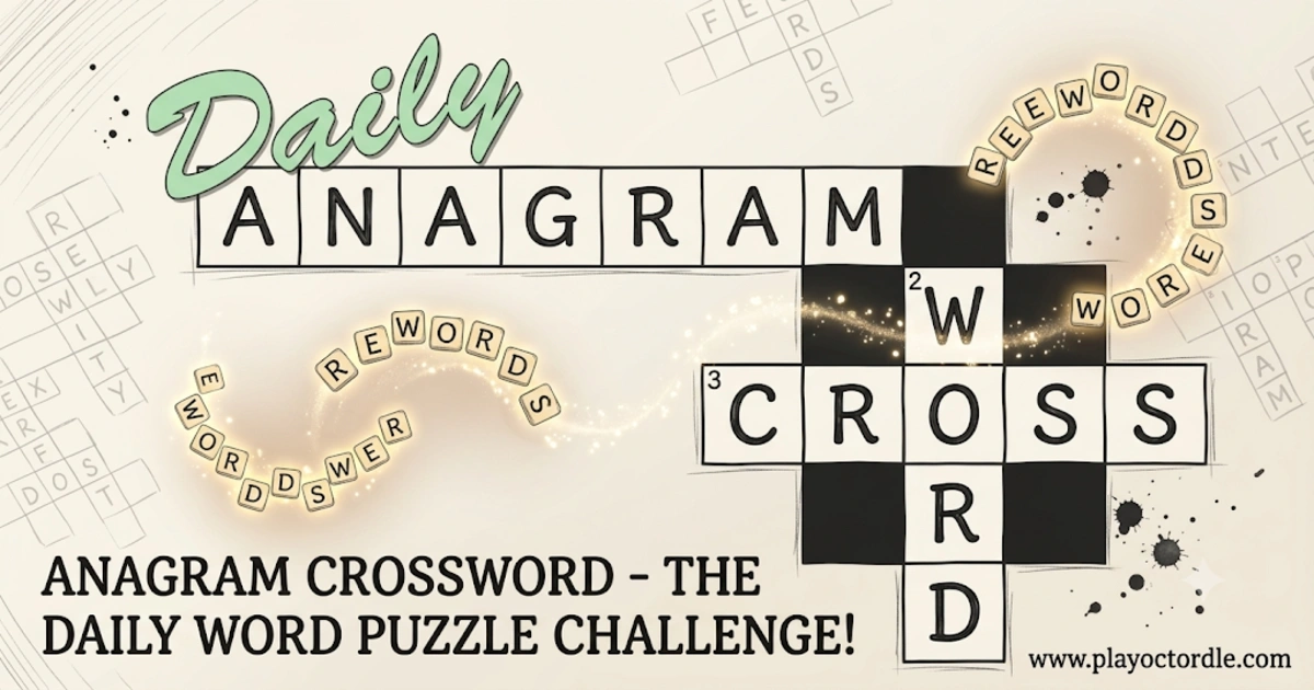 Anagram Crossword